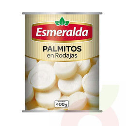 Palmitos en Rodajas en Conserva Esmeralda 400Gr