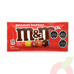 Chocolates M&Ms Peanut Butter Mars 48Gr