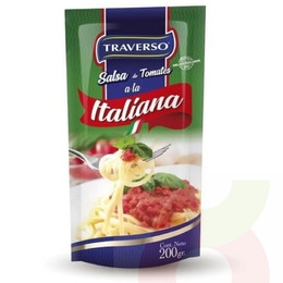 Salsa Tomate Traverso 200Gr 