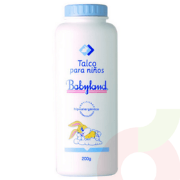 Talco Para Niños-Babyland Talquera Recargable 200Gr