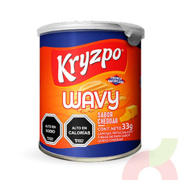 Papas Wavy Cheddar Kryzpo 33Gr