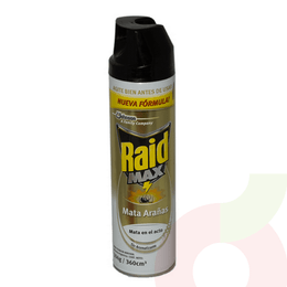 Insecticida Arañas Raid Max 360Cc 