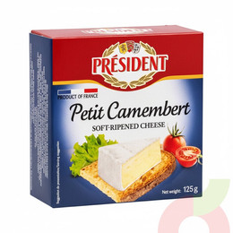 Queso Petit Camembert President 125Gr