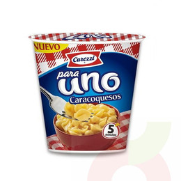 Pasta para Uno Caracoqueso Carozzi 70Gr