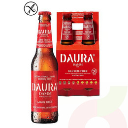 Cerveza Sin Gluten Daura Damm 330Cc*4U