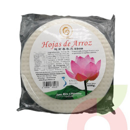 Hojas Arroz Redonda SuperChina 500Gr