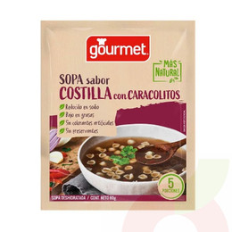 Sopa de Costilla con Caracolitos Gourmet 56gr