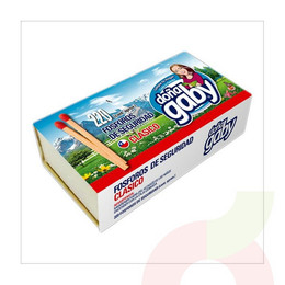 Fósforos Hogar Mediano 220 Unidades Doña Gaby