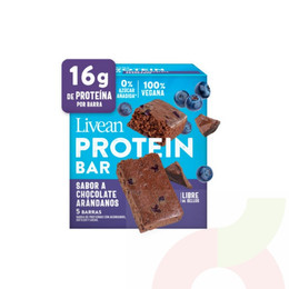 Barra Proteína Choco Arándanos Livean 225gr