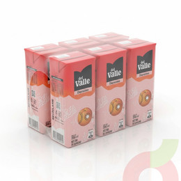 Pack Néctar Durazno Del Valle 200Ml 6 Unidades