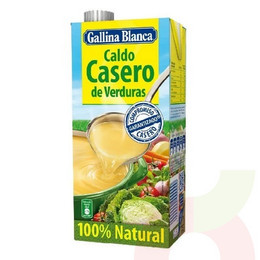 Caldo Casero Verdura Gallina Blanca 1Lt
