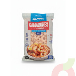 Camarones Cocidos Small SeaGarden 500Gr 