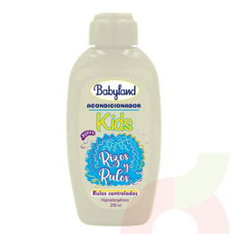 Shampoo Babyland Kids Risos Y Rulos 410 Ml