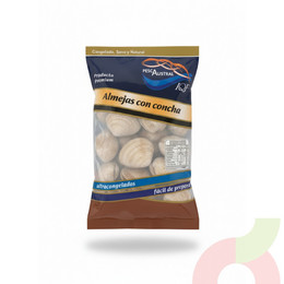 Almejas con Concha PescAustral 1Kg
