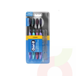 Cepillos de Dientes Complete Colors Oral-B 4 Unidades