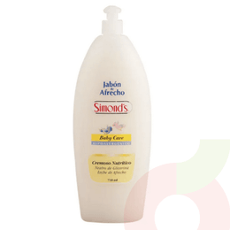 Jabón De Afrecho Cremoso Nutritivo Hipoalergénico Simonds 750Ml