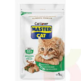 Alimento Gato Adulto Pollo Premium Master Cat 1Kg