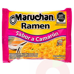 Ramen Sabor Camarón Maruchan 85Gr