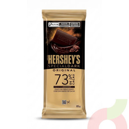 Chocolate Dark Original 73% Cacao Hersheys 85Gr