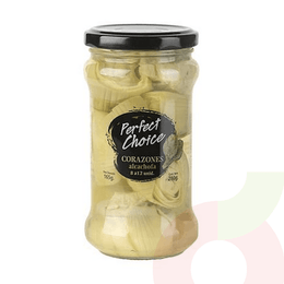 Corazones de Alcachofa en Conserva  Perfect Choice 280Gr