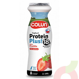 Yoghurt Protein Plus Frutilla Colun 190Gr