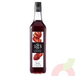 Syrup Strawberry 1883 Maison Routin 1Lt