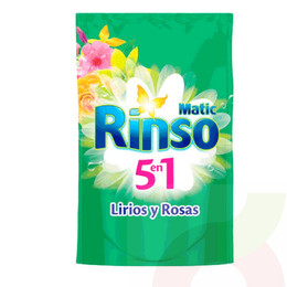 Detergente Líquido 5 En 1 Rinso 1Lt