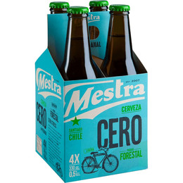 Cerveza Sin Alcohol Mestra 330Cc*4U