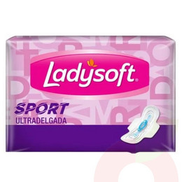 Toallitas Ladysoft Sport 8 Unidades 