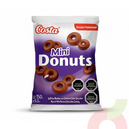 Galletas Mini Donuts Costa 150Gr