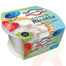 Queso Crema Ricotta Santa Rosa 150Gr