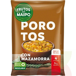 Congelado Porotos Con Mazamorra Frutos del Maipo 1Kg
