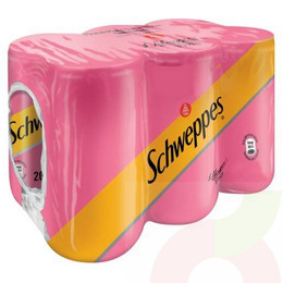 Lata Pink Schweppes 310Cc 6 Unidades
