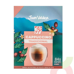 Cappuccino Tradicional Juan Valdez 84Gr 6 Unidades