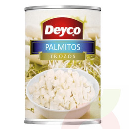 Palmitos Trozos Deyco 410Gr