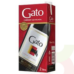 Vino Merlot Gato 2Lt