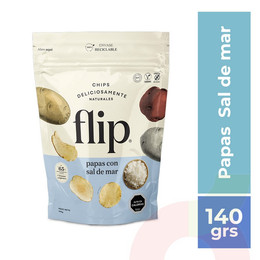 Papas Flip con Sal de Mar 140gr
