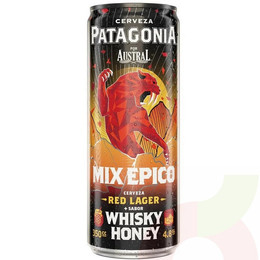 Cerveza Austral Whisky Honey Patagonia 355cc