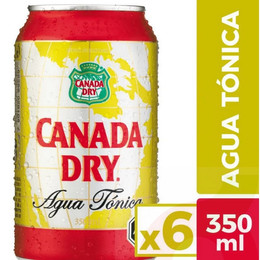Agua Tónica Lata 350cc 6 Unidades