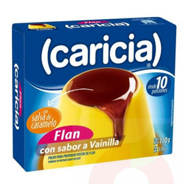 Flan Vainilla Caricia 110Gr 
