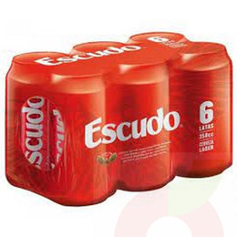 Cerveza Escudo 350Cc 6 Unidades