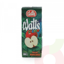 Néctar Manzana Watts 200Ml