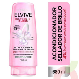Acondicionador Brillo Cristalino Elvive 680Ml
