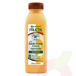 Shampoo Hair Food Coco Reparación Cabello Dañado Fructis 300Ml