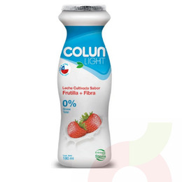 Leche Cultivada Light Frutilla Colun 180Gr