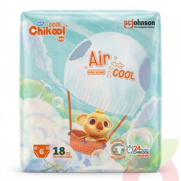 Pañales Air Cool Kids G Chikool 18 Unidades