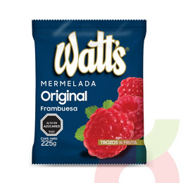 Mermelada Frambuesa Original Watts 225Gr