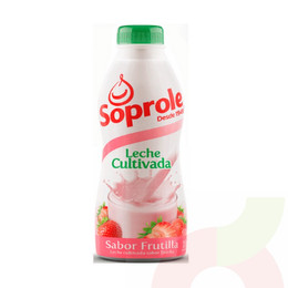 Leche Cultivada Frutilla Soprole 1Lt