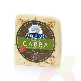 Queso Cabra Oliva Orégano Los Tilos 200Gr