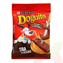 Tira de Asado Carne Doguitos Purina 65Gr